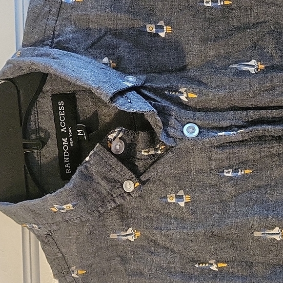 Medium Random Access Rocketship Button-up - Picture 1 of 3